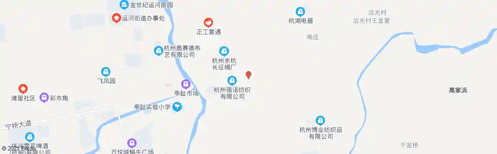 杭州阮家湾_公交站地图_杭州公交_妙搜公交查询2025