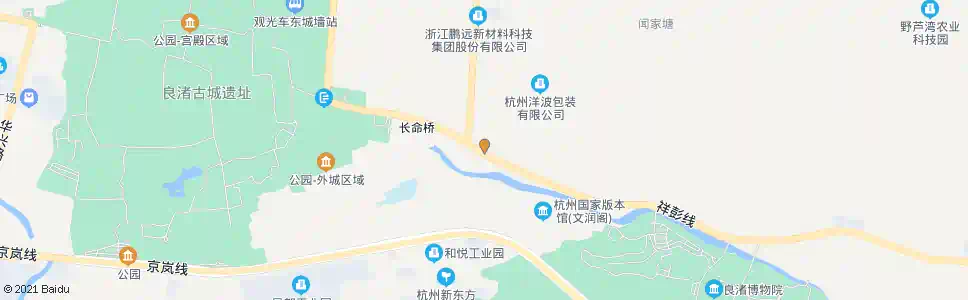 杭州安溪路口_公交站地图_杭州公交_妙搜公交查询2025