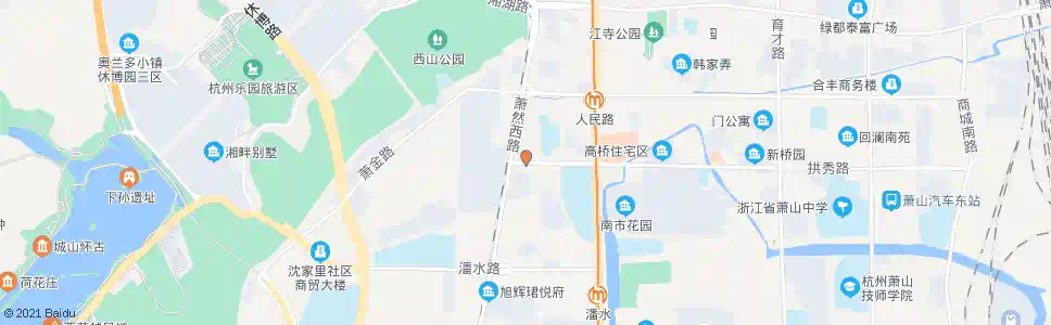 杭州小南门公交站_公交站地图_杭州公交_妙搜公交查询2025