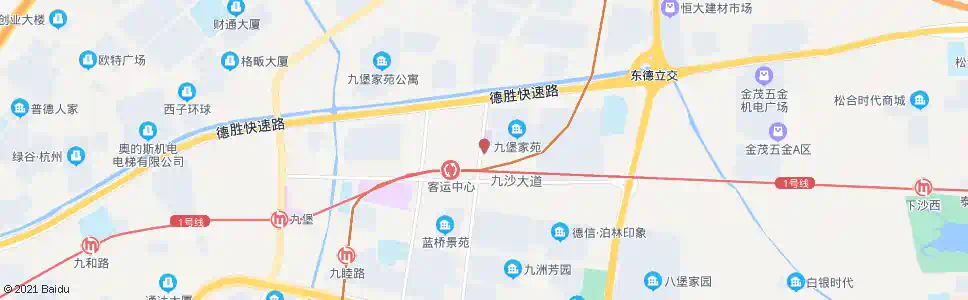 杭州商贸路杭乔路口_公交站地图_杭州公交_妙搜公交查询2025