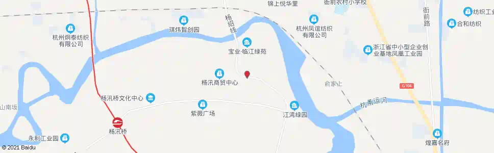 杭州高家居委会_公交站地图_杭州公交_妙搜公交查询2025