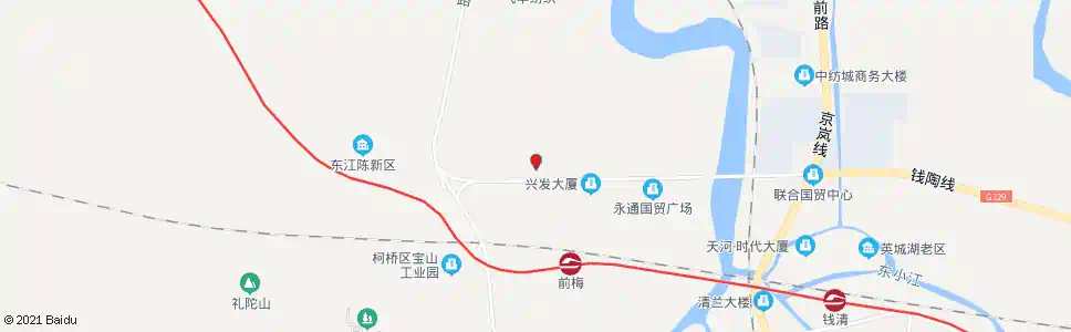 杭州钱清公交站(梅盛布业)_公交站地图_杭州公交_妙搜公交查询2025