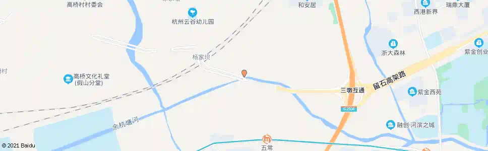 杭州老人铺_公交站地图_杭州公交_妙搜公交查询2025