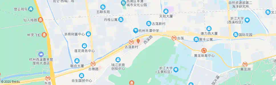 杭州第七医院_公交站地图_杭州公交_妙搜公交查询2025