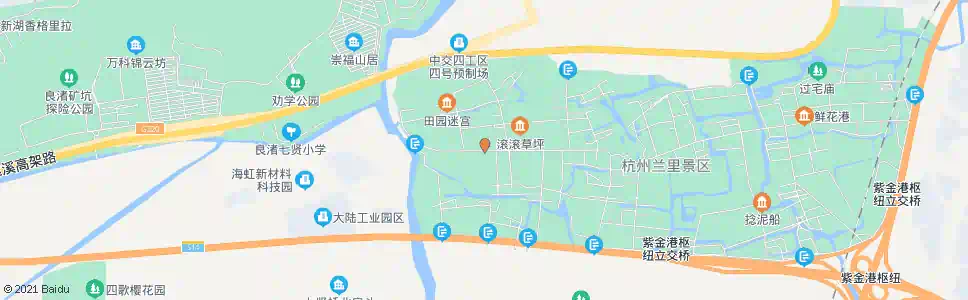 杭州蒋介斗_公交站地图_杭州公交_妙搜公交查询2025