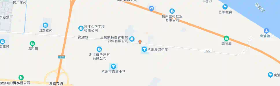 杭州黄沙桥_公交站地图_杭州公交_妙搜公交查询2025