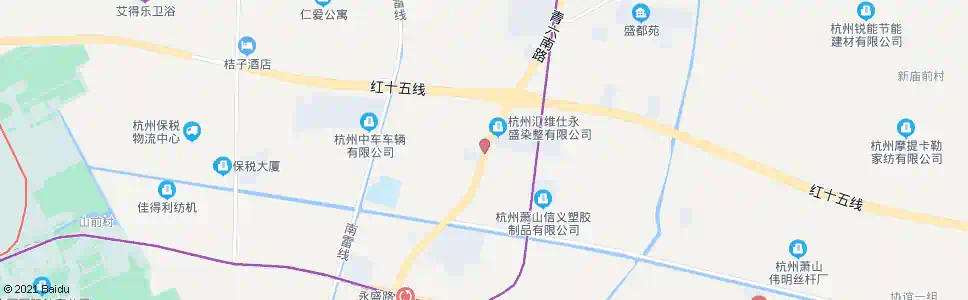 杭州义蓬敬老院_公交站地图_杭州公交_妙搜公交查询2025