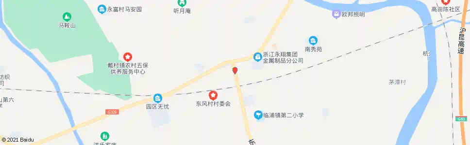 杭州东思线03省道口_公交站地图_杭州公交_妙搜公交查询2025