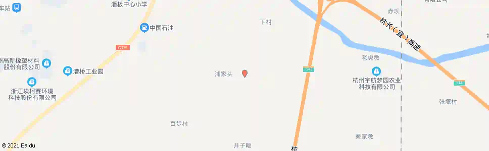 杭州前溪_公交站地图_杭州公交_妙搜公交查询2025