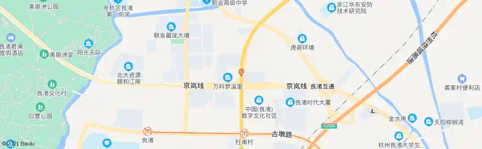 杭州运河路104国道口_公交站地图_杭州公交_妙搜公交查询2025