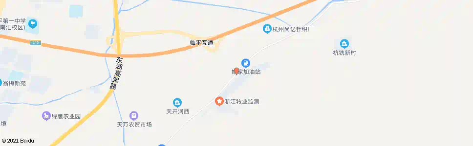 杭州姚家山_公交站地图_杭州公交_妙搜公交查询2025