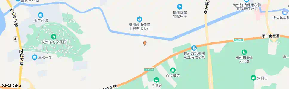 杭州史家桥_公交站地图_杭州公交_妙搜公交查询2025