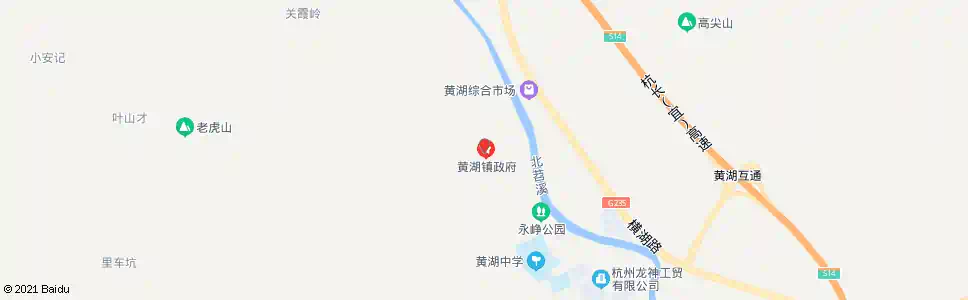 杭州黄胡街_公交站地图_杭州公交_妙搜公交查询2025
