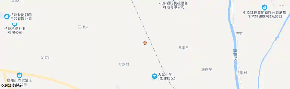 杭州洪洞村委_公交站地图_杭州公交_妙搜公交查询2025