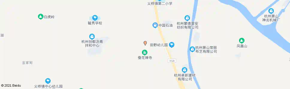 杭州七里店_公交站地图_杭州公交_妙搜公交查询2025