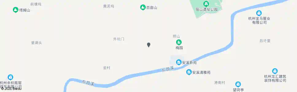 杭州中溪_公交站地图_杭州公交_妙搜公交查询2025