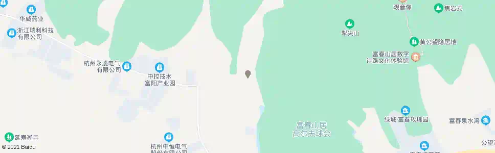 杭州高尔夫球场北门_公交站地图_杭州公交_妙搜公交查询2025
