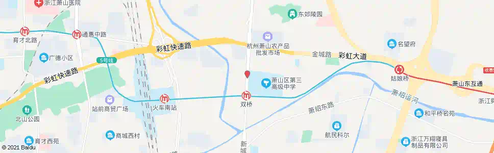 杭州荣达羽绒公司_公交站地图_杭州公交_妙搜公交查询2025