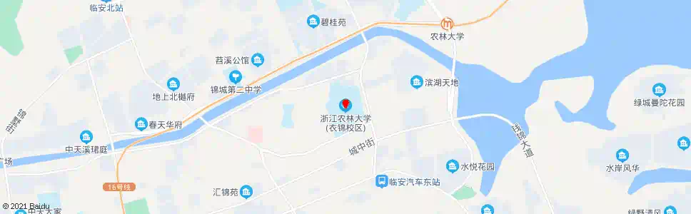 杭州农大老校区_公交站地图_杭州公交_妙搜公交查询2025