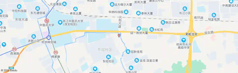 杭州楼下里_公交站地图_杭州公交_妙搜公交查询2025
