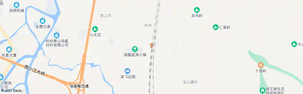 杭州赵坞_公交站地图_杭州公交_妙搜公交查询2025
