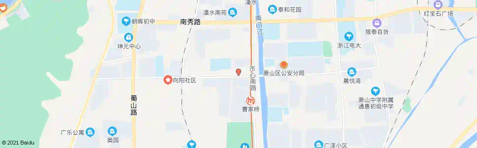 杭州消防大队_公交站地图_杭州公交_妙搜公交查询2025