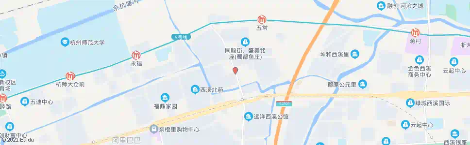杭州文一社区_公交站地图_杭州公交_妙搜公交查询2025