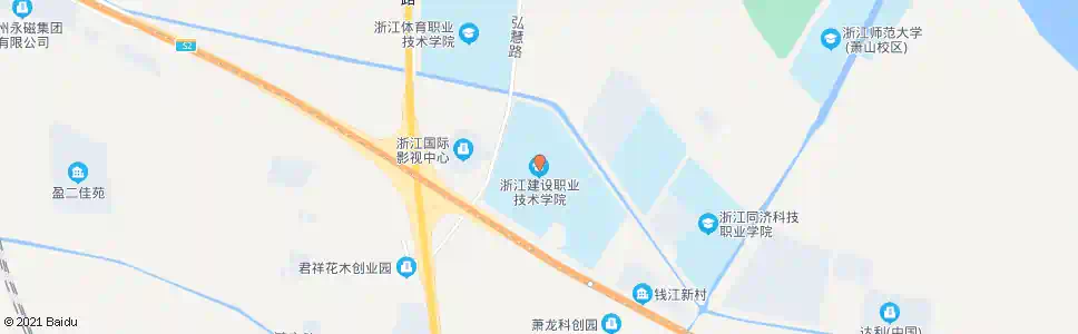 杭州建设_公交站地图_杭州公交_妙搜公交查询2025