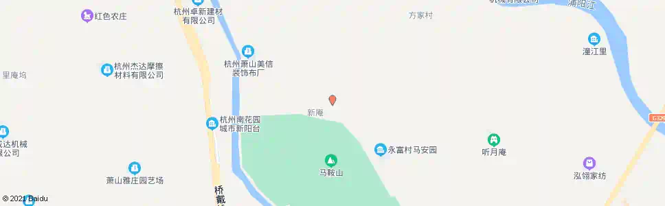 杭州马鞍_公交站地图_杭州公交_妙搜公交查询2025
