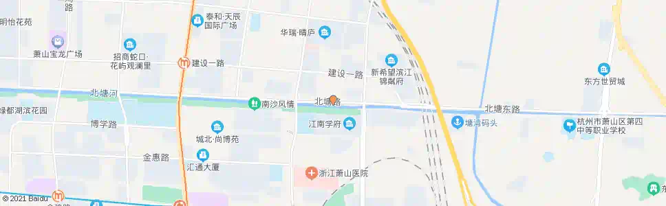 杭州三益线万向路口_公交站地图_杭州公交_妙搜公交查询2025