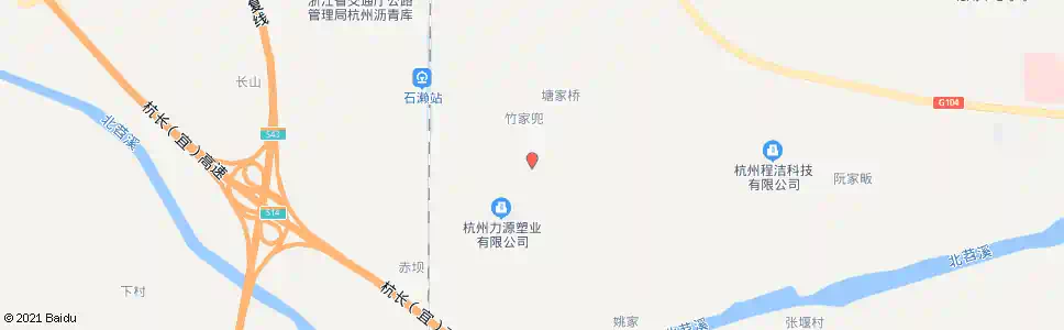 杭州竹家斗_公交站地图_杭州公交_妙搜公交查询2025