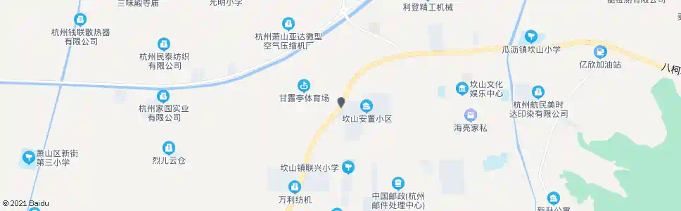 杭州甘露亭_公交站地图_杭州公交_妙搜公交查询2025