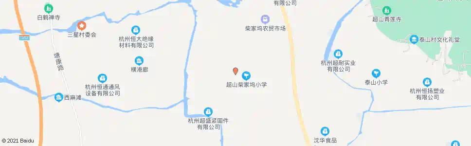 杭州颜家角_公交站地图_杭州公交_妙搜公交查询2025