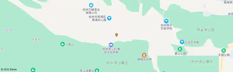 杭州灵山洞_公交站地图_杭州公交_妙搜公交查询2025