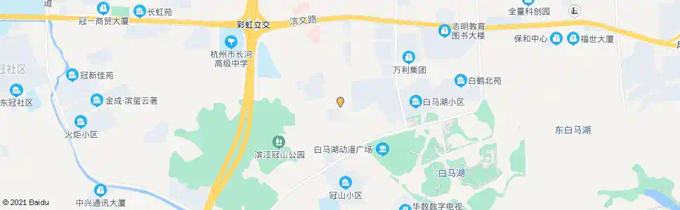 杭州汤家桥(滨江)_公交站地图_杭州公交_妙搜公交查询2025