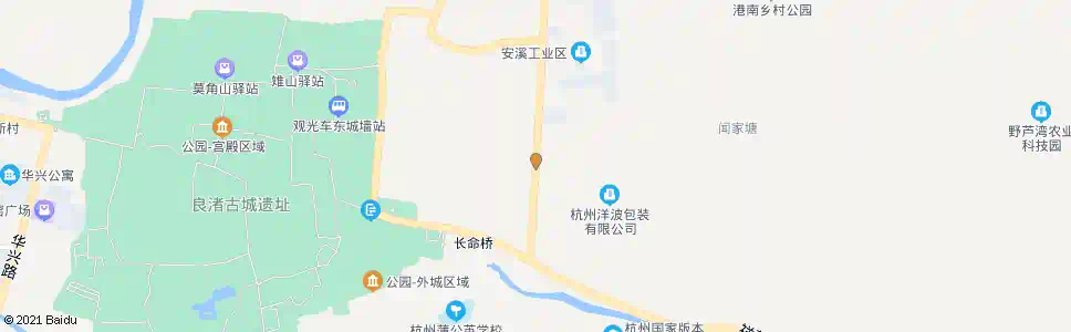 杭州港东村_公交站地图_杭州公交_妙搜公交查询2025