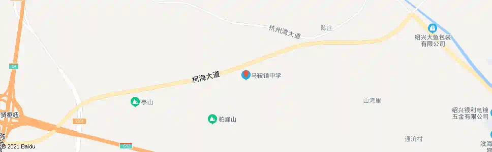 杭州马鞍中学_公交站地图_杭州公交_妙搜公交查询2025