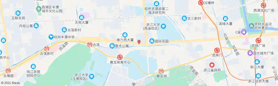 杭州庆丰村西_公交站地图_杭州公交_妙搜公交查询2025