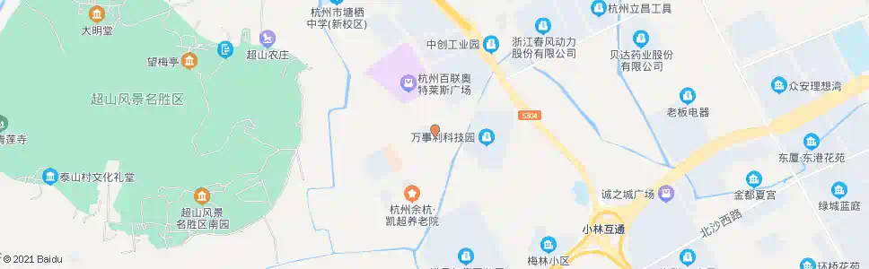 杭州唐梅路五洲路口_公交站地图_杭州公交_妙搜公交查询2025