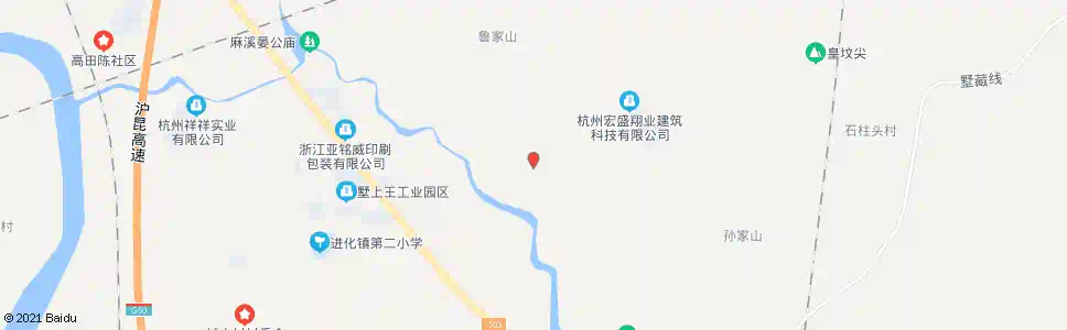 杭州安山陈南_公交站地图_杭州公交_妙搜公交查询2025