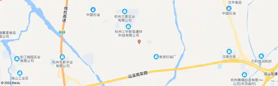 杭州南潘家塘_公交站地图_杭州公交_妙搜公交查询2025
