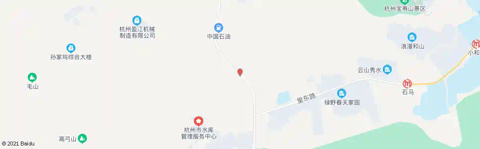 杭州杨公坞_公交站地图_杭州公交_妙搜公交查询2025