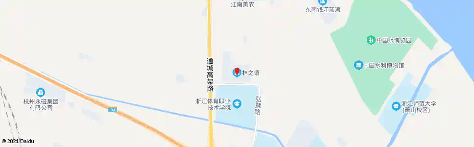 杭州林之语_公交站地图_杭州公交_妙搜公交查询2025