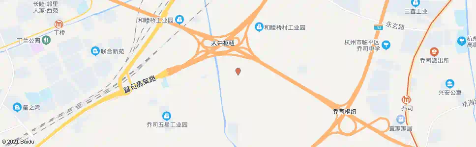 杭州葛家车村_公交站地图_杭州公交_妙搜公交查询2025