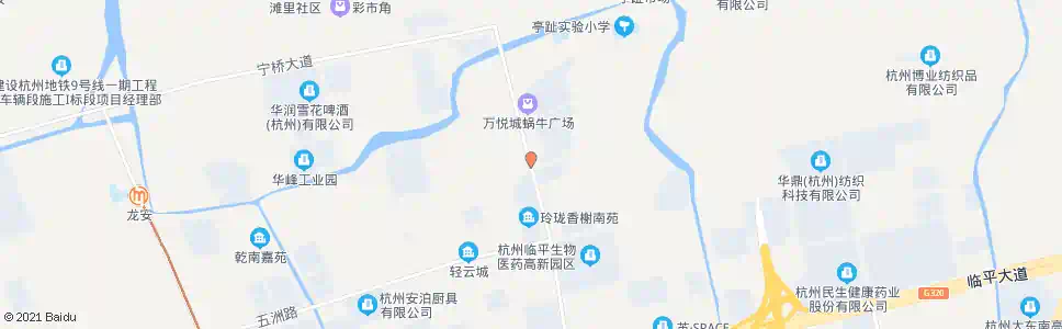 杭州东湖北路兴旺工业城_公交站地图_杭州公交_妙搜公交查询2025