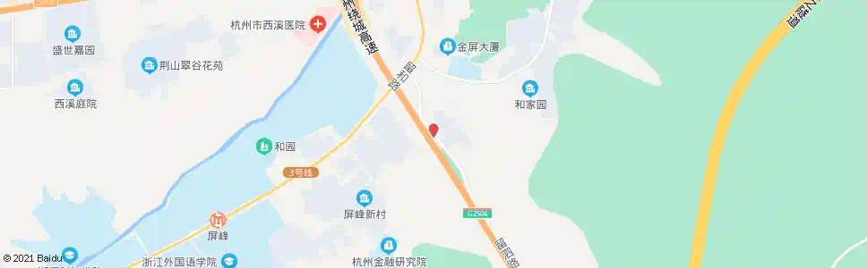 杭州横山凉亭_公交站地图_杭州公交_妙搜公交查询2025