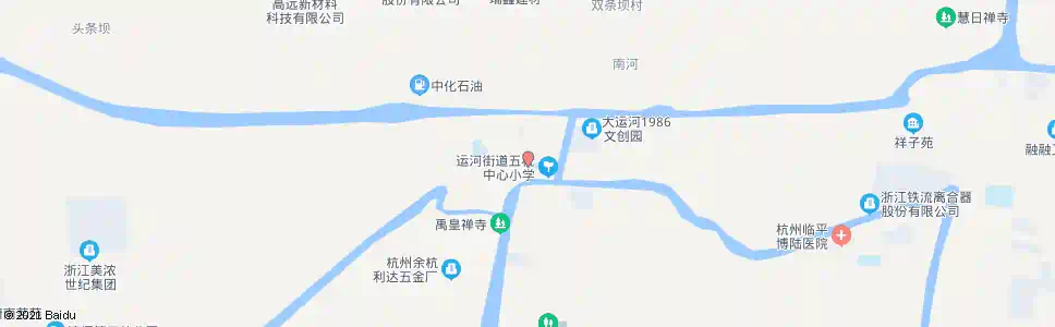 杭州五杭路繁荣路口_公交站地图_杭州公交_妙搜公交查询2025