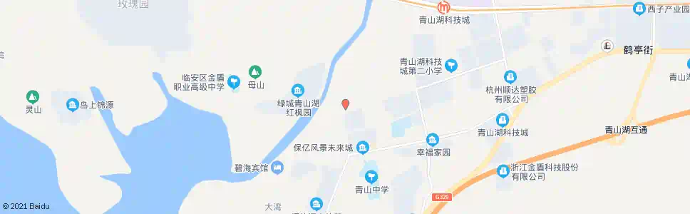杭州青山湖街道办事处_公交站地图_杭州公交_妙搜公交查询2025