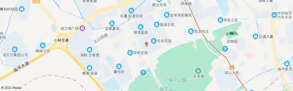 杭州星河嘉园_公交站地图_杭州公交_妙搜公交查询2025