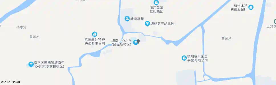 杭州星河路塘乾公路口_公交站地图_杭州公交_妙搜公交查询2025
